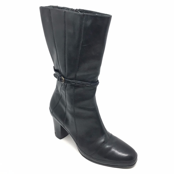 clarks womens mid calf boots